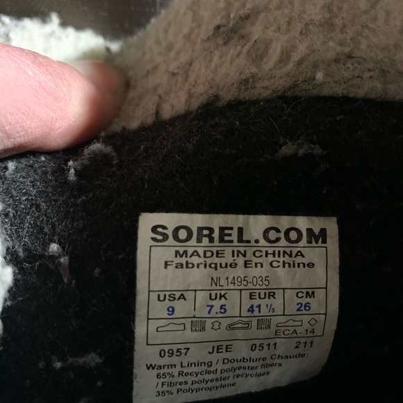 SOREL  Unisex Waterproof Winter Boots US9 Men, Women, Teen, Kids - Picture 5 of 5